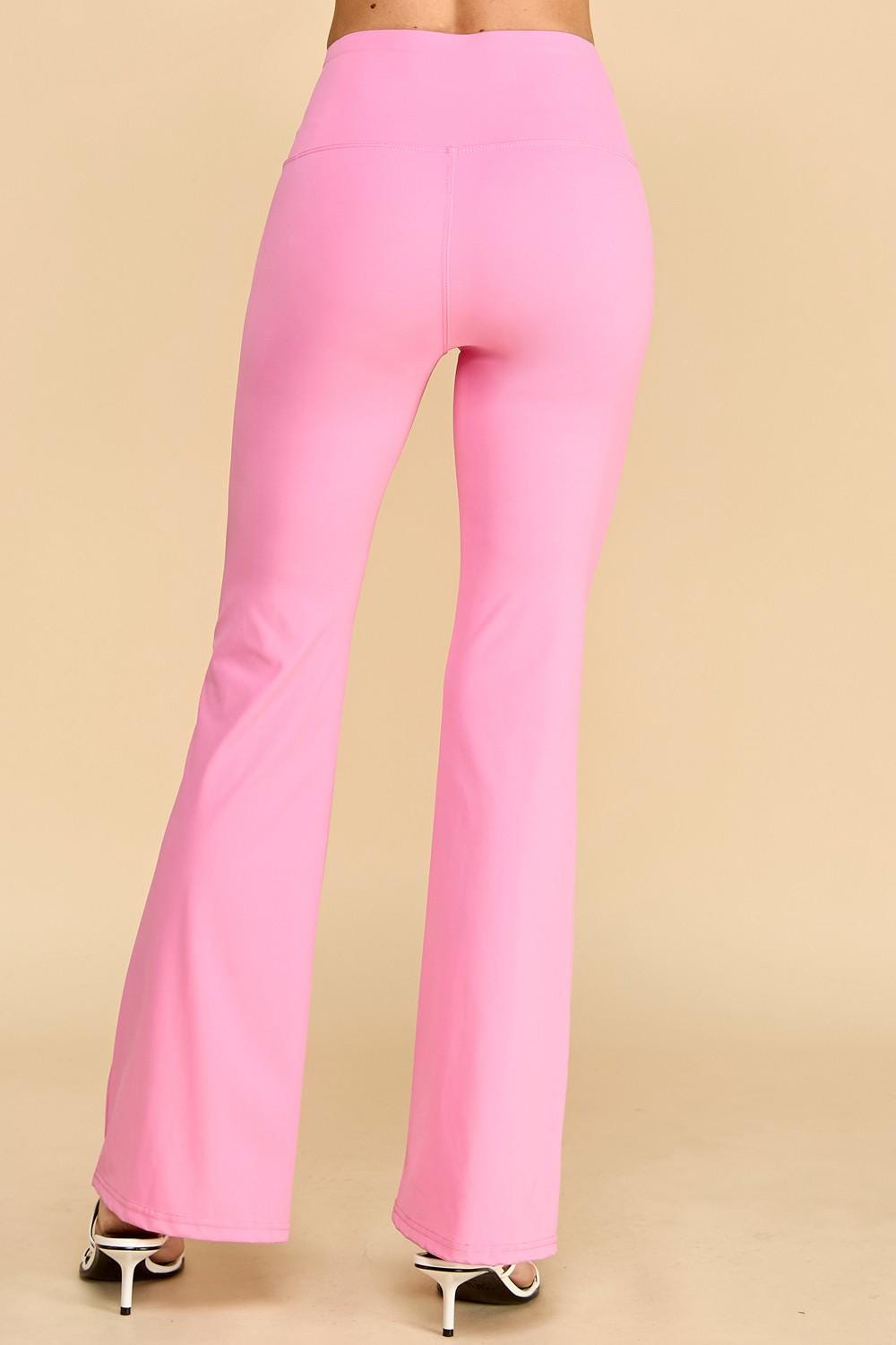 Butt Lift Flare Yoga Pants: High-Performance V-Waist Leggings - MH35