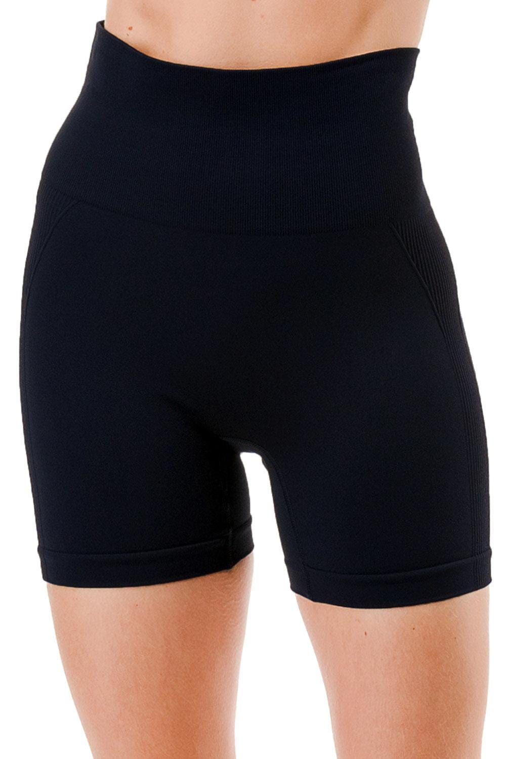 Butt Lift Biker Shorts: High Waist Seamless Compression Activewear - MFH23