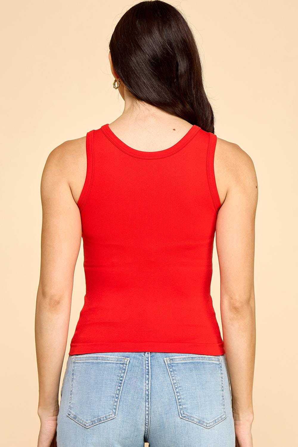 Gameday Graphic Tank Top: Ribbed Number 23 Sleeveless Shirt - OU82MQ