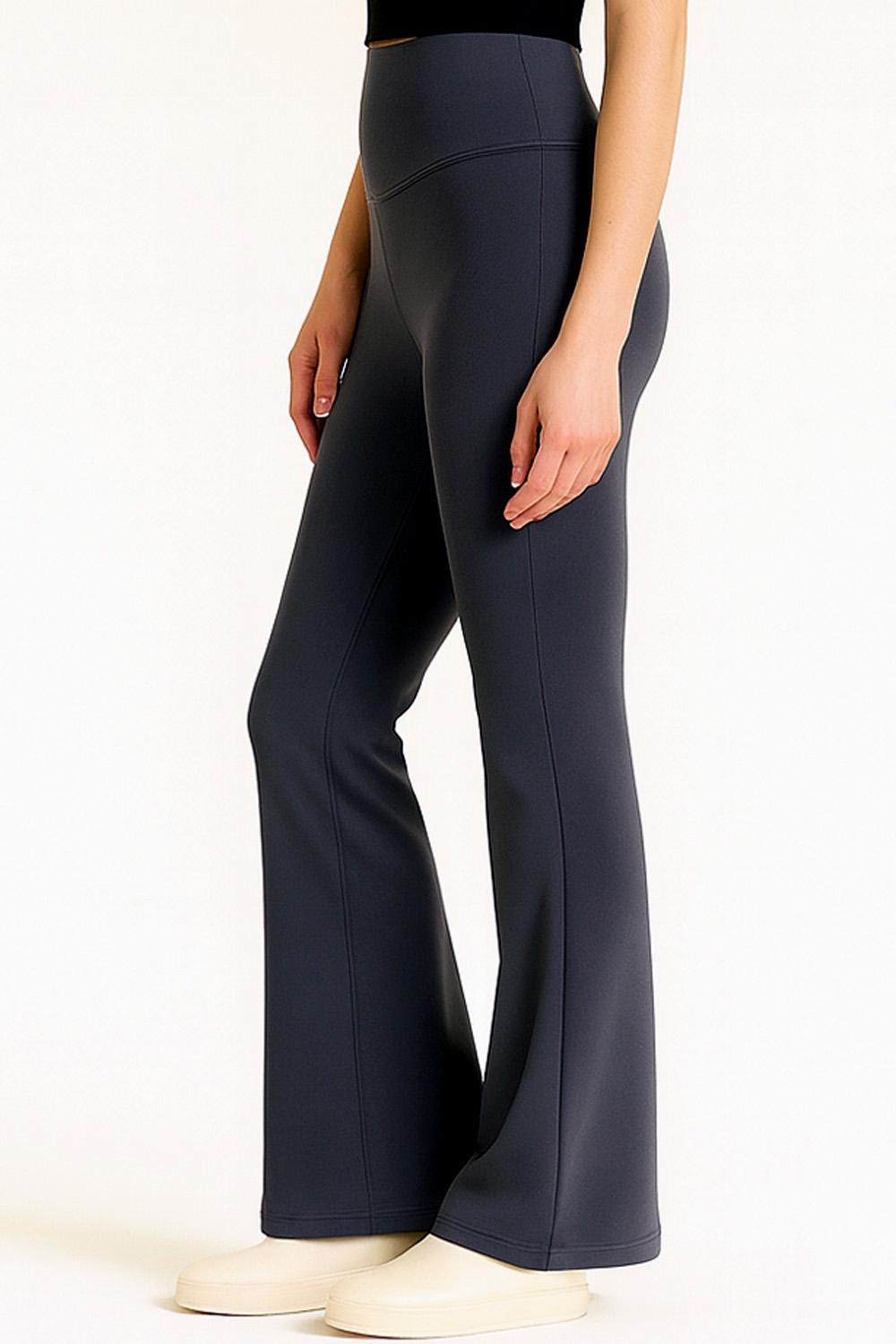 Thermal Compression Yoga Pants – Fleece Lined High Waist Leggings – PLUS SIZE | Squat Proof Winter Activewear - CMM13X