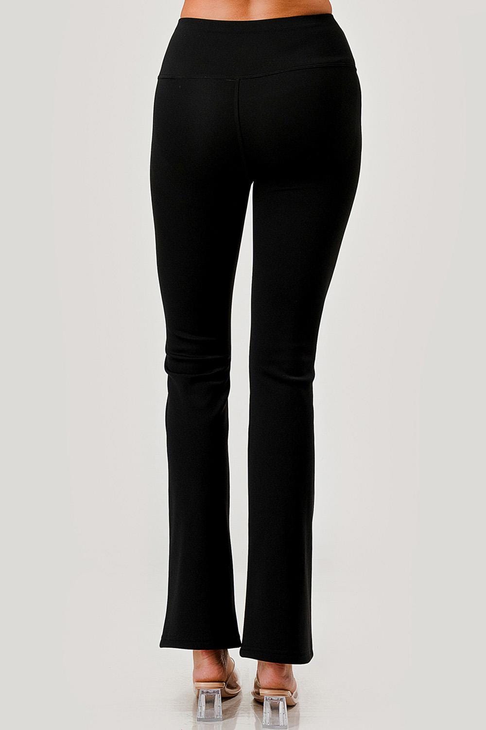 Thermal Compression Yoga Pants – Fleece Lined High Waist Leggings – PLUS SIZE | Squat Proof Winter Activewear - CMM13X