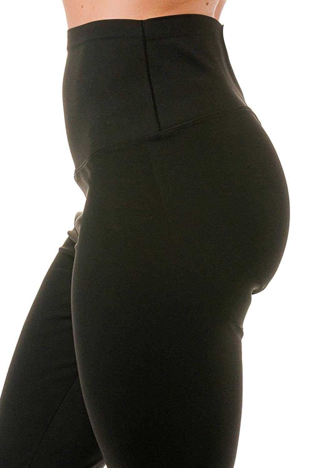 Plus Size – High Performance Butt Lift High-Rise Yoga Pants – Tummy Control Leggings for Women – OCM12X