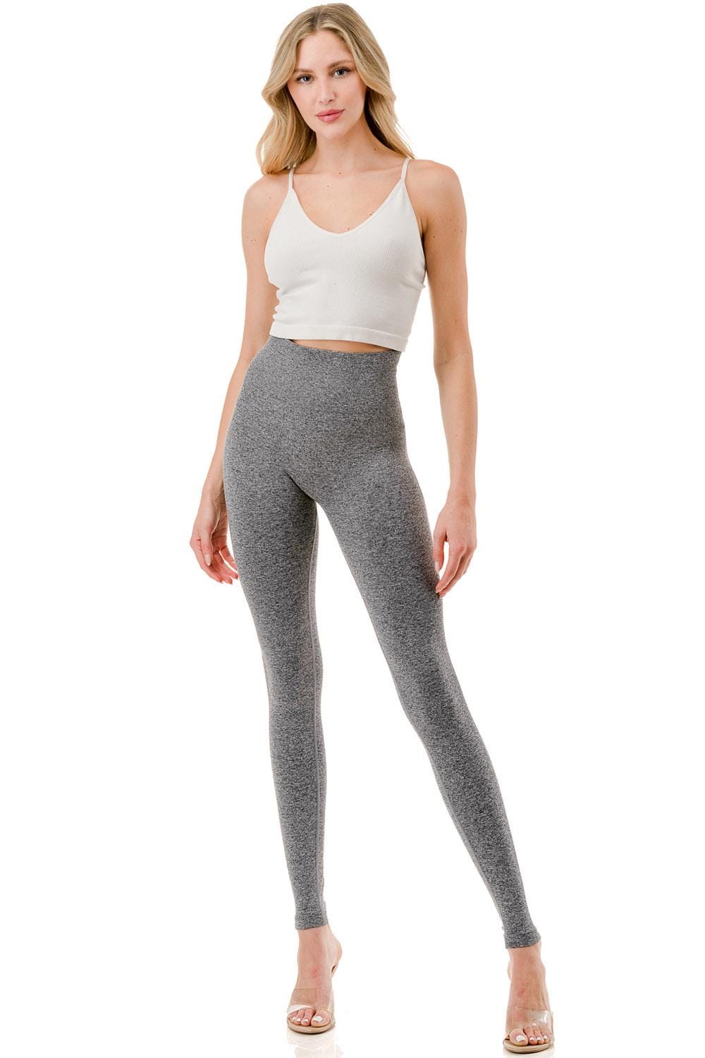 High-Rise Seamless Butt Lift Leggings | Tummy Control Workout Leggings | Lightweight Activewear for Women – MFH10