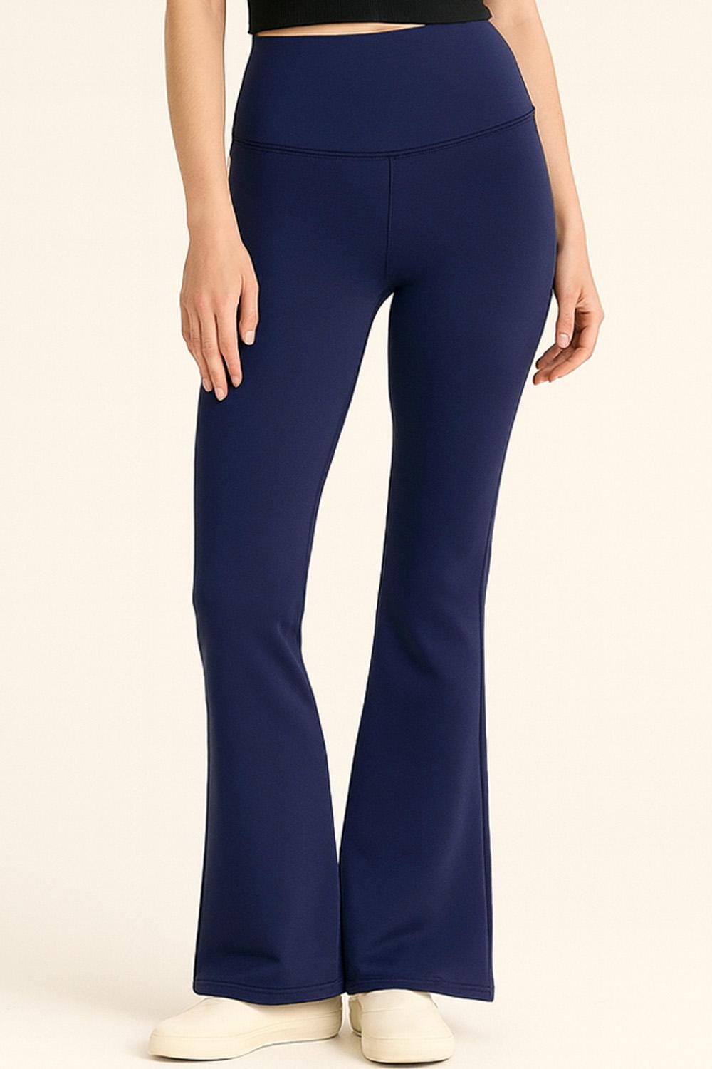 Thermal Compression Yoga Pants – Fleece Lined High Waist Leggings – PLUS SIZE | Squat Proof Winter Activewear - CMM13X