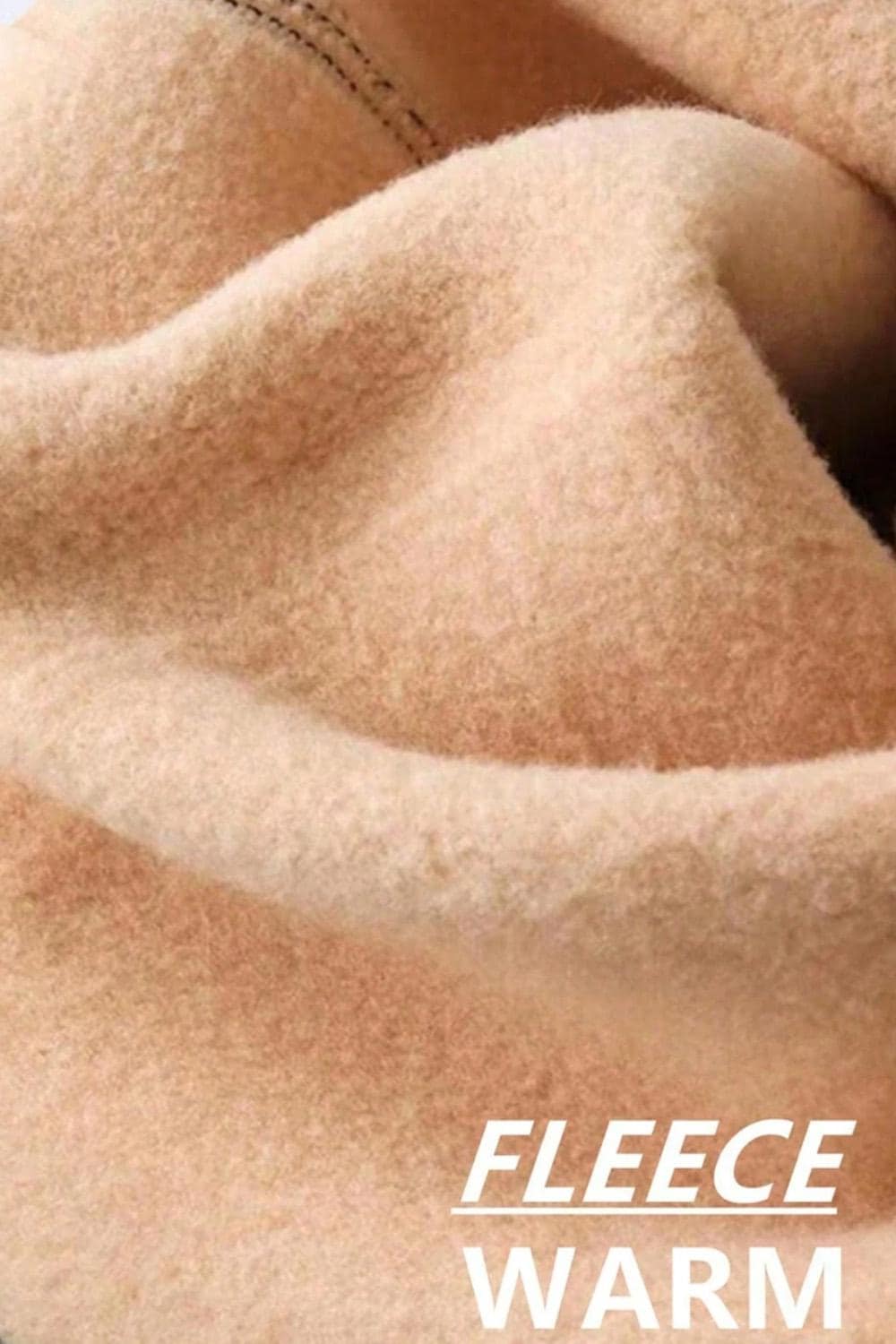 Fleece Lined Sheer Tights – High Waist Winter Stockings | Warm Transparent Leggings – MFH5829